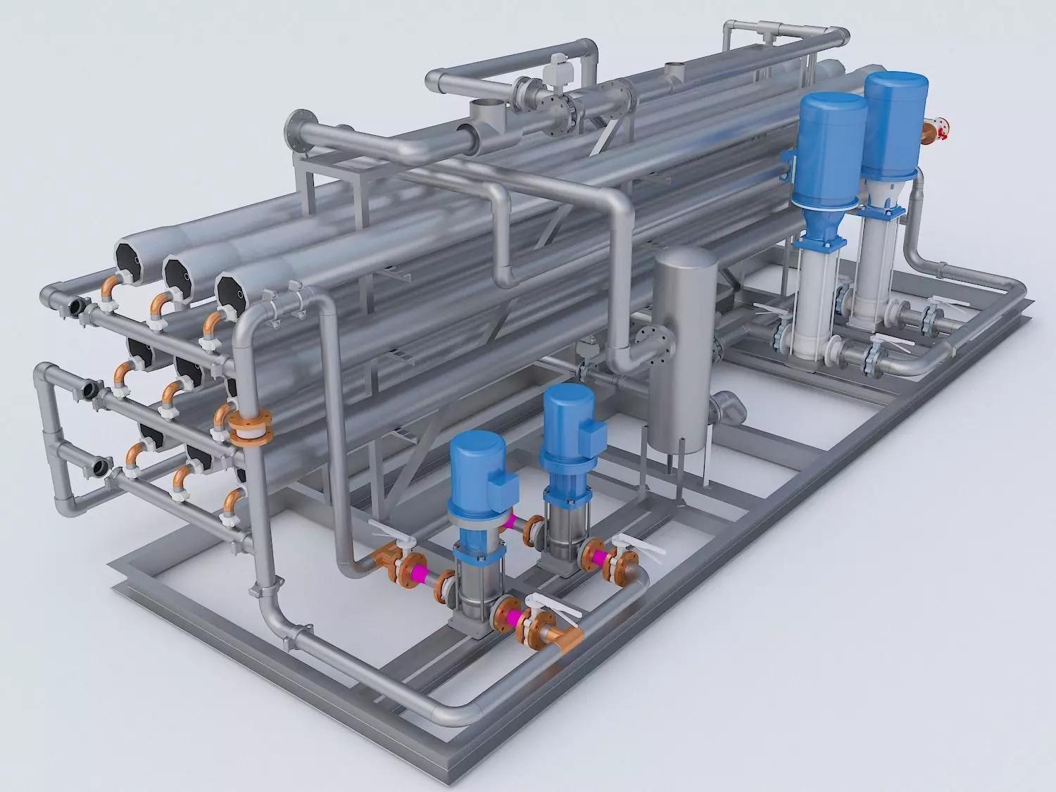Industrial water recycling